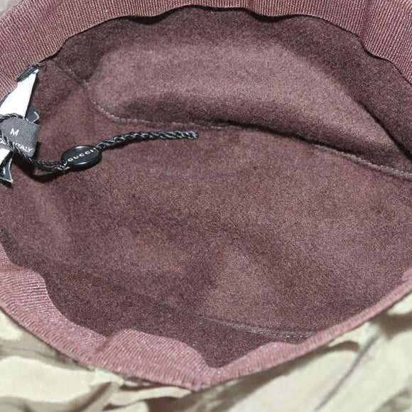 GUCCI Hat Nylon M Khaki Auth th6202