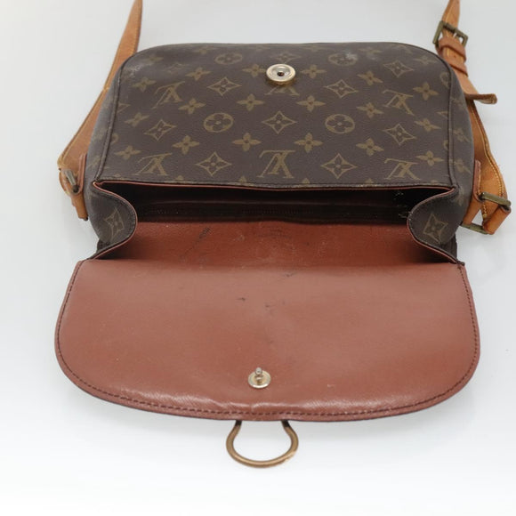 LOUIS VUITTON Monogram Saint Cloud GM Shoulder Bag M51242 LV Auth th6205