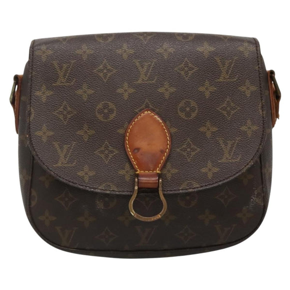 LOUIS VUITTON Monogram Saint Cloud GM Shoulder Bag M51242 LV Auth th6205