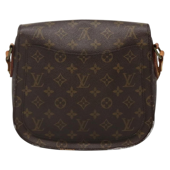 LOUIS VUITTON Monogram Saint Cloud GM Shoulder Bag M51242 LV Auth th6205