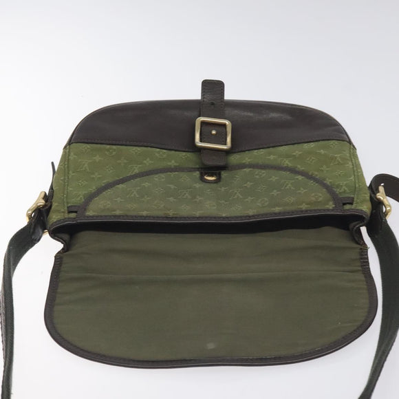 LOUIS VUITTON Monogram Mini Belanger Shoulder Bag TST Khaki M92673 Auth th6206