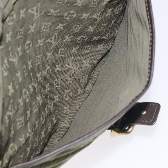 LOUIS VUITTON Monogram Mini Belanger Shoulder Bag TST Khaki M92673 Auth th6206