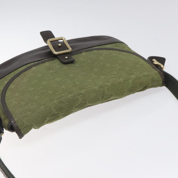 LOUIS VUITTON Monogram Mini Belanger Shoulder Bag TST Khaki M92673 Auth th6206