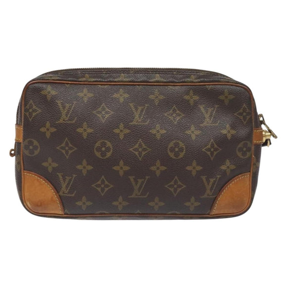 LOUIS VUITTON Monogram Marly Dragonne GM Clutch Bag M51825 LV Auth th6207