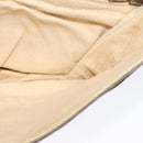 GUCCI GG Supreme Shoulder Bag PVC Beige Gold Auth th6212-19