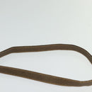 GUCCI GG Supreme Shoulder Bag PVC Beige Gold Auth th6212-8