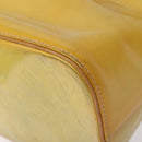 LOUIS VUITTON Monogram Vernis Houston Hand Bag Gris M91053 LV Auth th6218-9