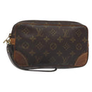 LOUIS VUITTON Monogram Marly Dragonne PM Clutch Bag M51827 LV Auth th6219-1