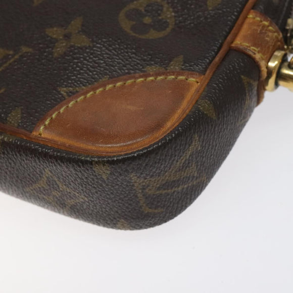 LOUIS VUITTON Monogram Marly Dragonne PM Clutch Bag M51827 LV Auth th6219