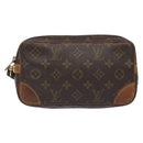 LOUIS VUITTON Monogram Marly Dragonne PM Clutch Bag M51827 LV Auth th6219-2