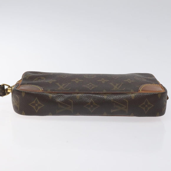 LOUIS VUITTON Monogram Marly Dragonne PM Clutch Bag M51827 LV Auth th6219