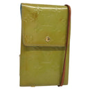 LOUIS VUITTON Monogram Vernis Walker Wallet Baby Blue M91073 LV Auth th6220-1