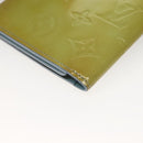 LOUIS VUITTON Monogram Vernis Walker Wallet Baby Blue M91073 LV Auth th6220-17