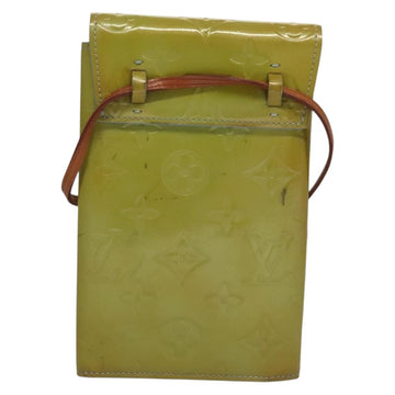 LOUIS VUITTON Monogram Vernis Walker Wallet Baby Blue M91073 LV Auth th6220 - 0