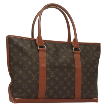 LOUIS VUITTON Monogram Sac Weekend PM Hand Bag M42425 LV Auth th6223