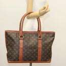 LOUIS VUITTON Monogram Sac Weekend PM Hand Bag M42425 LV Auth th6223-22