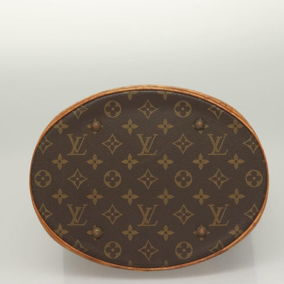 LOUIS VUITTON Monogram Bucket GM Shoulder Bag Vintage M42236 LV Auth th6233