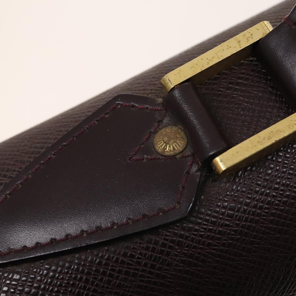 LOUIS VUITTON Taiga Serviette Kourad Business Bag Acajou M30076 LV