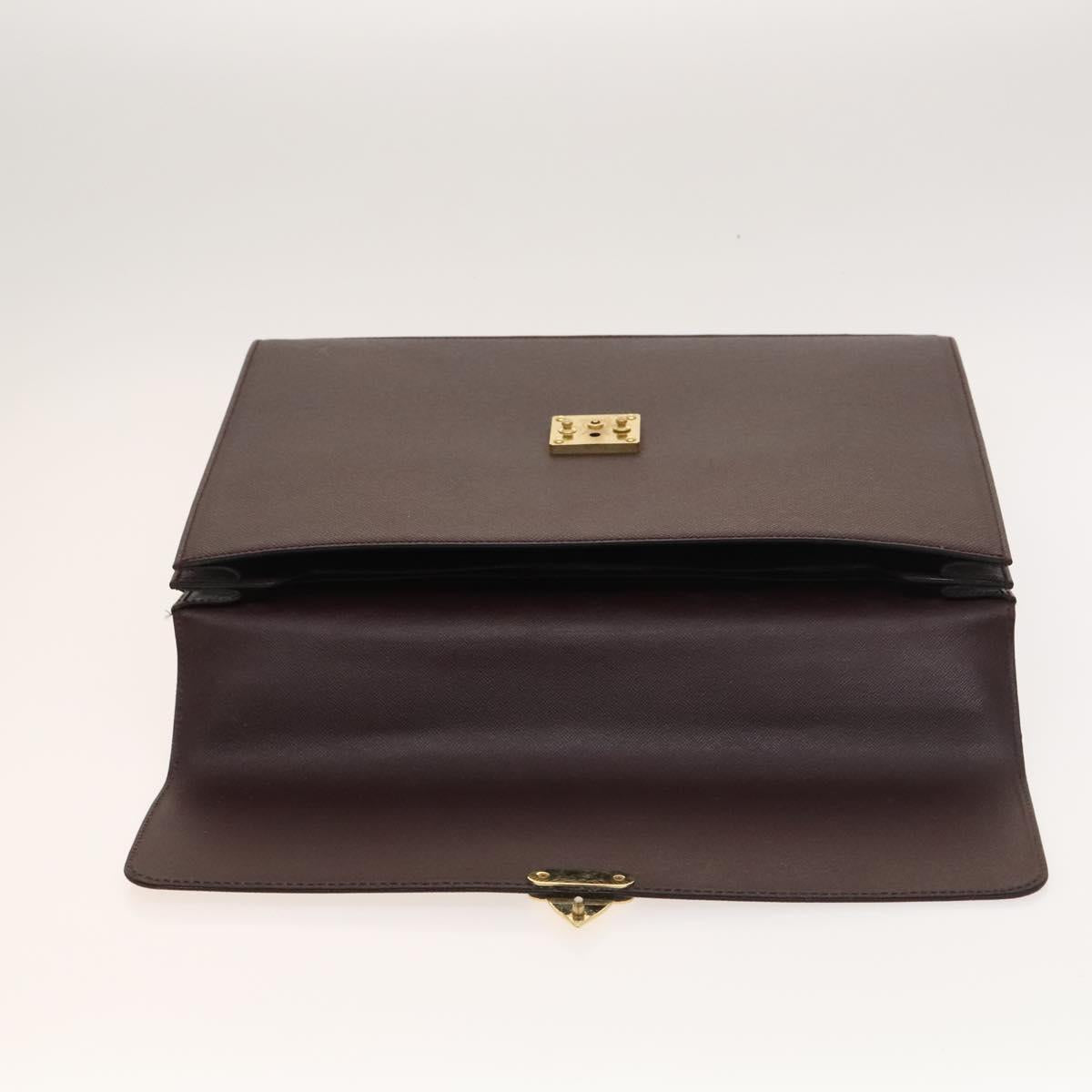 LOUIS VUITTON Taiga Serviette Kourad Business Bag Acajou M30076 LV