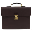 LOUIS VUITTON Taiga Serviette Kourad Business Bag Acajou M30076 LV Auth th6235-13