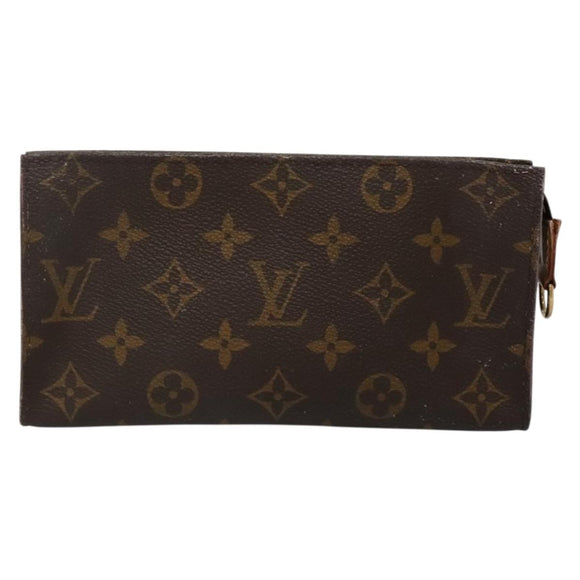 LOUIS VUITTON Monogram Bucket GM Accessory Pouch LV Auth th6236