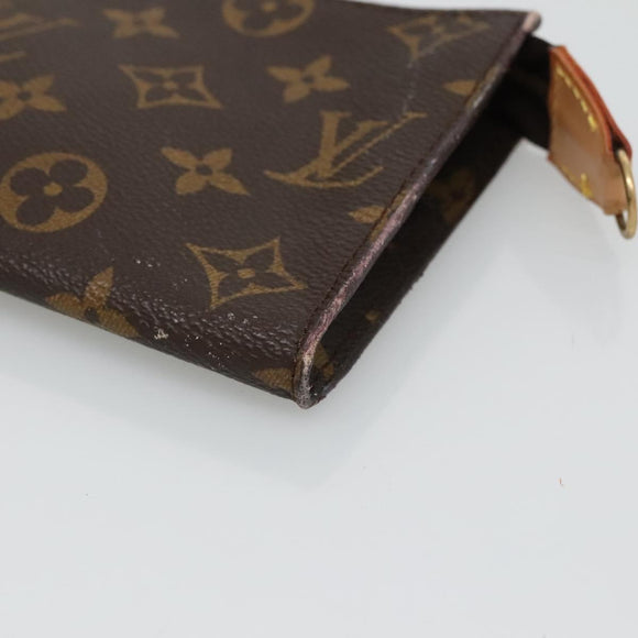 LOUIS VUITTON Monogram Bucket GM Accessory Pouch LV Auth th6237