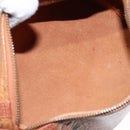 MCM Logogram Vicetos Shoulder Bag PVC Leather Brown Gold Auth th6240-17