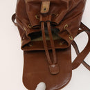 GUCCI Bamboo Backpack Leather Brown Gold 003 1705 0030 Auth th6241-10