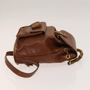 GUCCI Bamboo Backpack Leather Brown Gold 003 1705 0030 Auth th6241-3