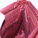 BURBERRY Nova Check Shoulder Bag Canvas Beige Silver Auth th6249-20