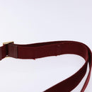 BURBERRY Nova Check Shoulder Bag Canvas Beige Silver Auth th6249-8