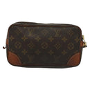 LOUIS VUITTON Monogram Marly Dragonne PM Clutch Bag M51827 LV Auth th6250-2