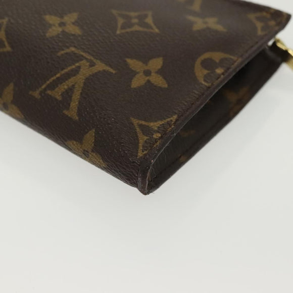 LOUIS VUITTON Monogram Bucket PM Accessory Pouch LV Auth th6252