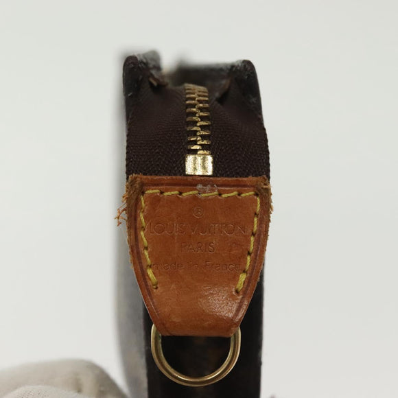 LOUIS VUITTON Monogram Bucket PM Accessory Pouch LV Auth th6252