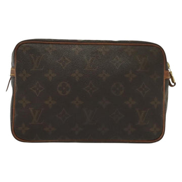 LOUIS VUITTON Monogram Compiegne 23 Clutch Bag M51847 LV Auth th6257 - 0