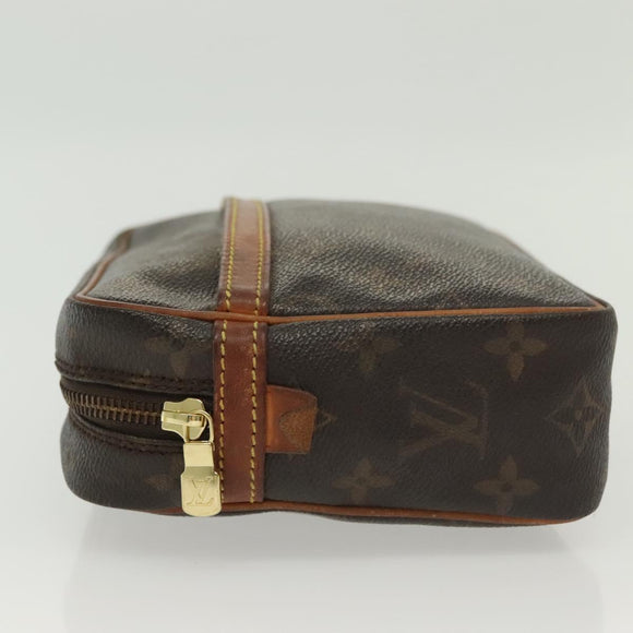 LOUIS VUITTON Monogram Compiegne 23 Clutch Bag M51847 LV Auth th6257