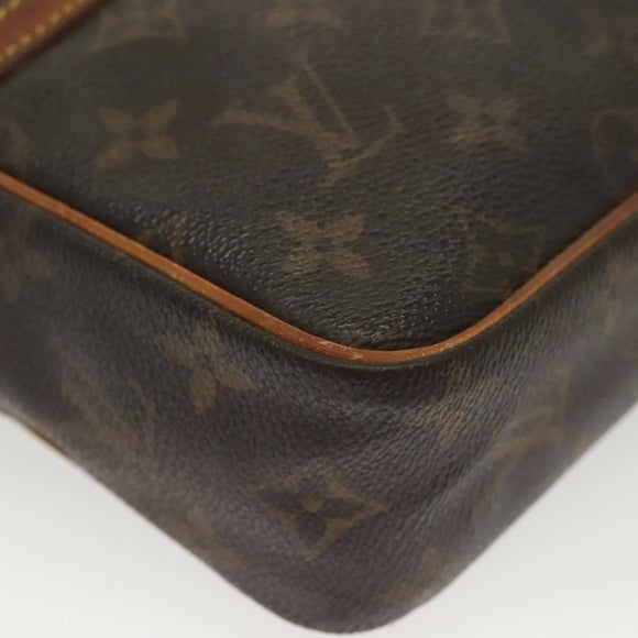 LOUIS VUITTON Monogram Compiegne 23 Clutch Bag M51847 LV Auth th6257