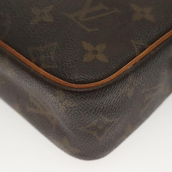 LOUIS VUITTON Monogram Compiegne 23 Clutch Bag M51847 LV Auth th6257