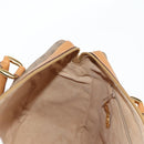 GUCCI Micro GG Supreme Boston Bag PVC 2way Beige Gold 002 122 0033 Auth th6260-21