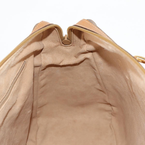 GUCCI Micro GG Supreme Boston Bag PVC 2way Beige Gold 002 122 0033 Auth th6260