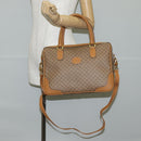 GUCCI Micro GG Supreme Boston Bag PVC 2way Beige Gold 002 122 0033 Auth th6260-25