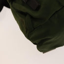 PRADA Backpack Nylon Khaki Auth th6262-17
