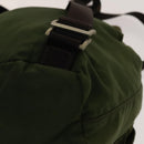 PRADA Backpack Nylon Khaki Auth th6262-18