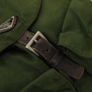 PRADA Backpack Nylon Khaki Auth th6262-9
