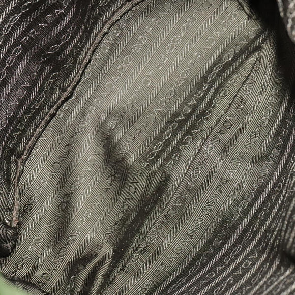 PRADA Backpack Nylon Khaki Auth th6262