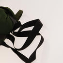 PRADA Backpack Nylon Khaki Auth th6262-8