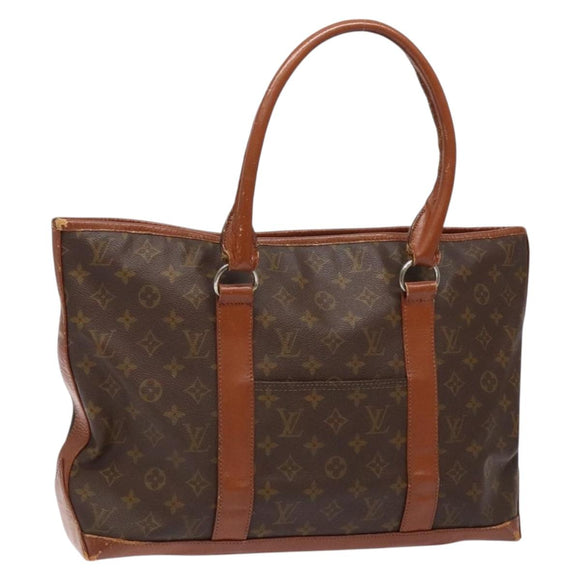 LOUIS VUITTON Monogram Sac Weekend PM Handtas M42425 LV Auth th6263