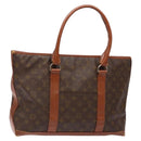LOUIS VUITTON Monogram Sac Weekend PM Hand Bag M42425 LV Auth th6263-13