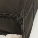 HERMES Fourre Tout MM Hand Bag Canvas Gray Auth th6264-16