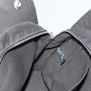 HERMES Fourre Tout MM Hand Bag Canvas Gray Auth th6264-20